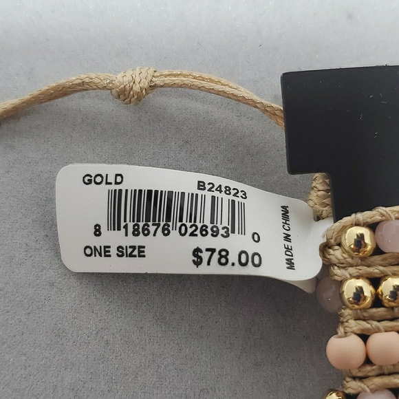 Rebecca Minkoff Mixed Media Wrap Bracelet rose gold - Picture 5 of 5